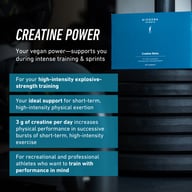 Biogena Sports Creatine Sticks do treningów siły eksplozywnej i krótkich, intensywnych wysiłków. Spożywanie 3 g kreatyny dziennie zwiększa wydolność fizyczną podczas krótkotrwałych, intensywnych ćwiczeń siłowych.