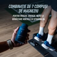 Băutura ta zilnică cu magneziu BIOGENA, formulă all-in-one pentru energie, nervi și performanță sportivă, ușor de integrat în rutina de antrenament.