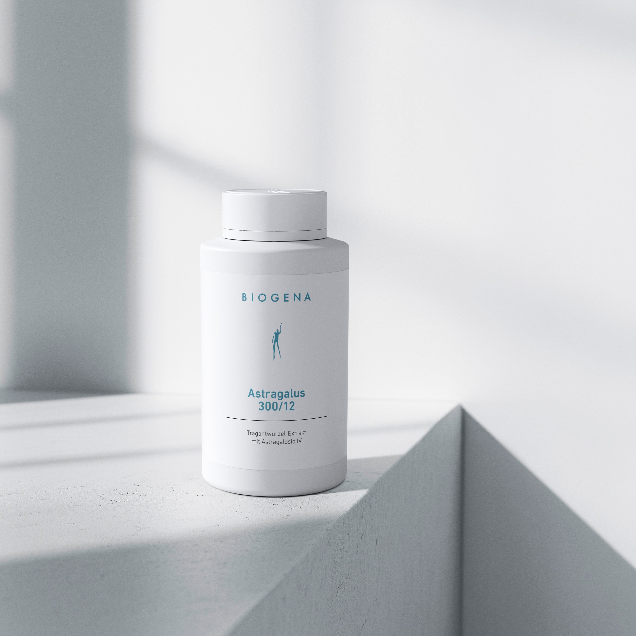 Biogena, Astragalus 300/12, Flasche, weiß, Tragantwurzel-Extrakt mit Astragalosid IV