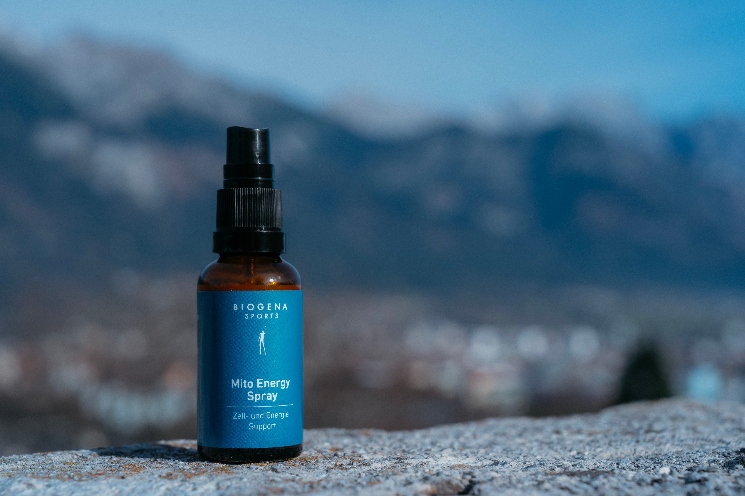 Biogena Sports, Mito Energy Spray, Sticlă, petrol, Suport celular și energetic