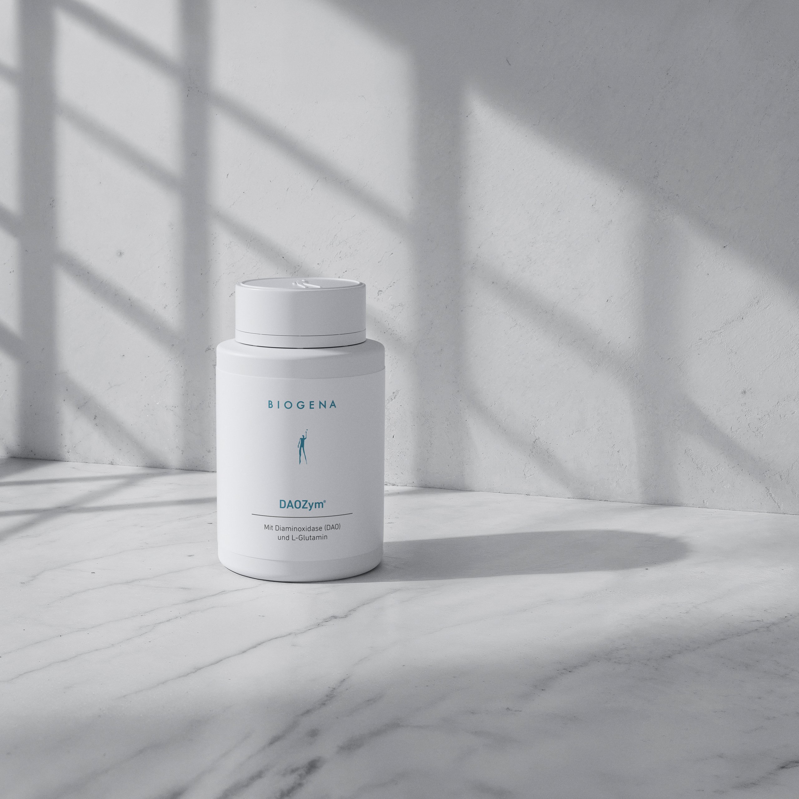 Biogena, DAOZym®, Sticlă, alb, Cu diaminoxidază (DAO) și L-glutamină