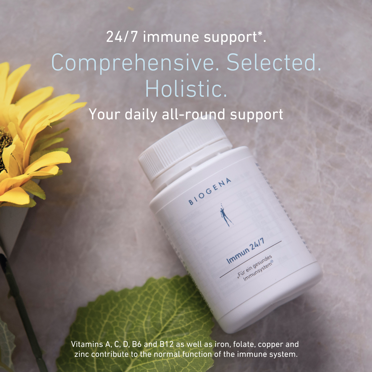 Biogena, Immun 24/7, Bottle, white, For a healthy immune system®