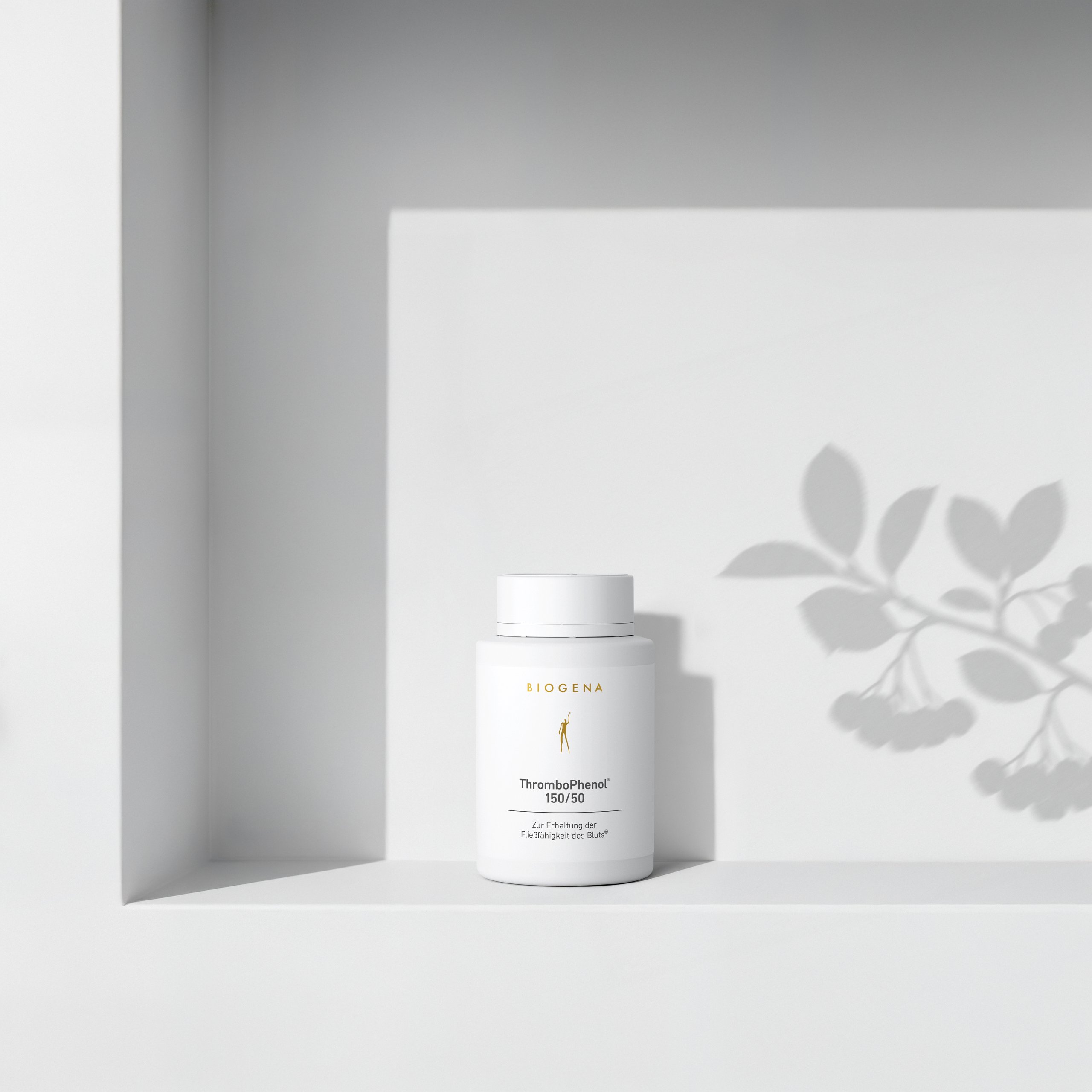 Biogena, ThromboPhenol® 150/50, Sticlă, alb, Pentru menținerea fluidității sângelui®