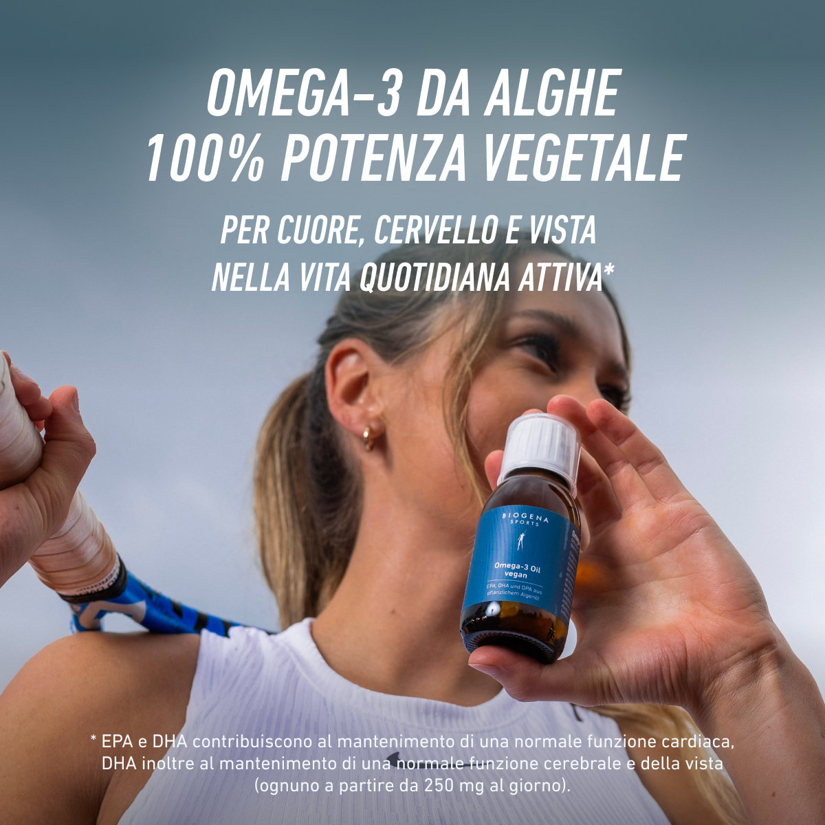BIOGENA SPORTS - Olio di Omega-3 vegano