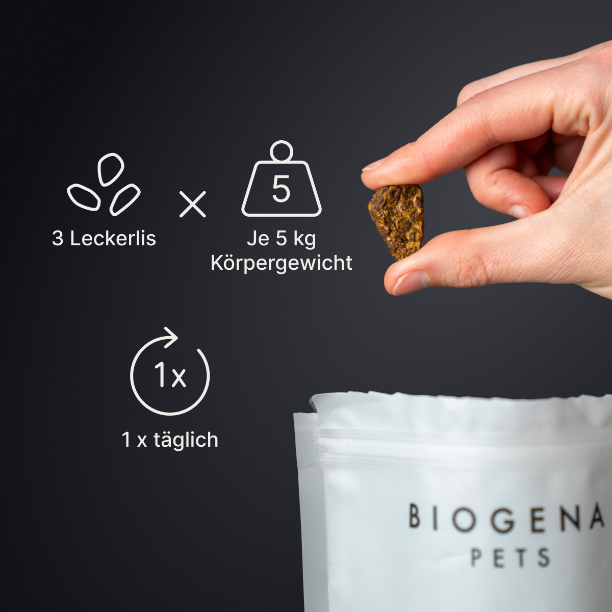 Biogena, Gelenk Leckerlis, Beutel, weiß,