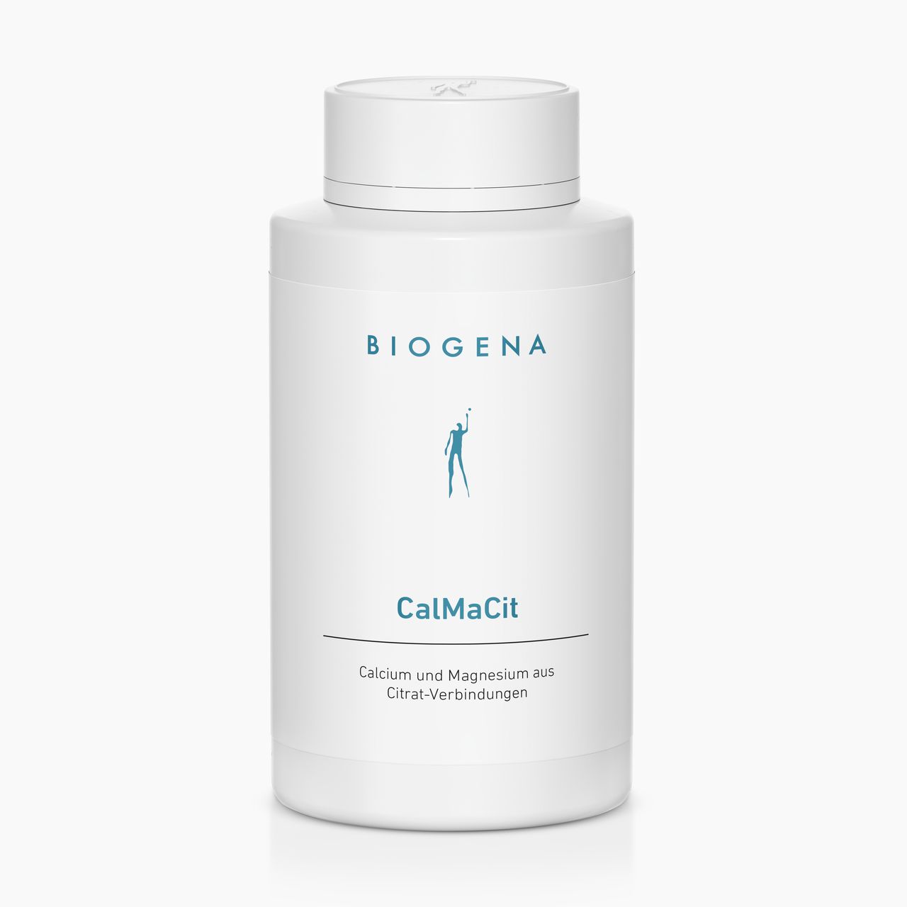 Biogena, CalMaCit, Bottle, white, Calcium and magnesium from citrate compounds