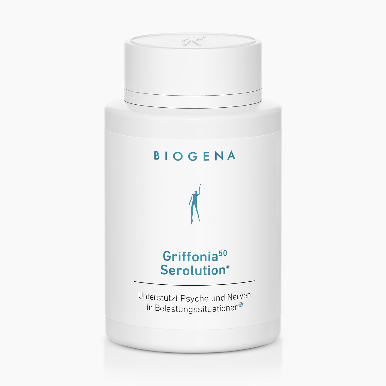 Biogena, Griffonia⁵⁰ Serolution®, Bottle, white, Supports psyche and nerves in stressful situations®