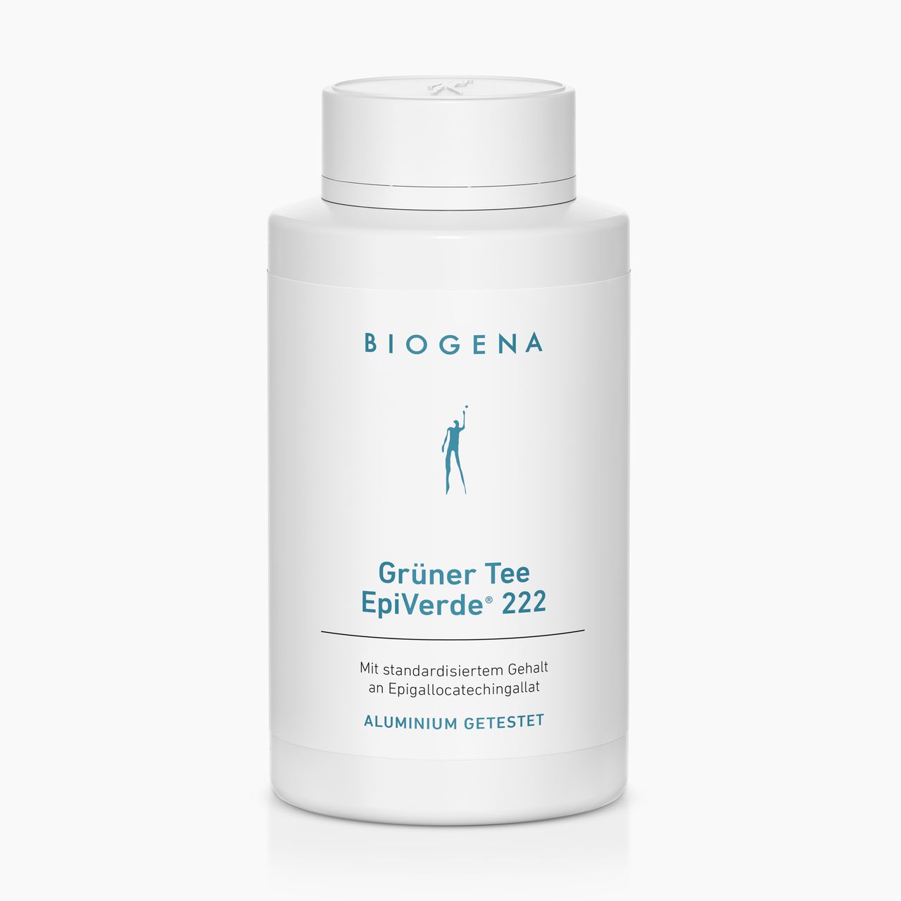 Biogena, Grüner Tee EpiVerde® 222, Bouteille, blanc, Avec une teneur standardisée en épigallocatéchine gallate ALUMINIUM TESTÉ