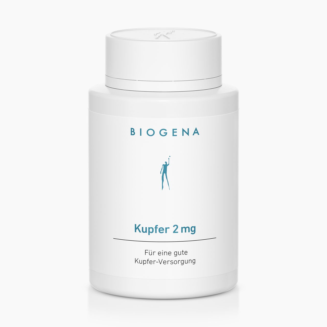 Biogena, Kupfer 2 mg, Bottle, white, For a good copper supply