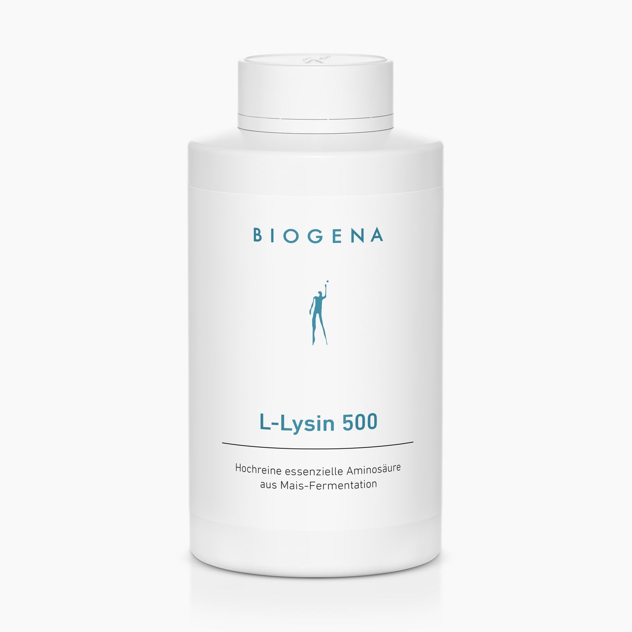 Biogena, L-Lysin 500, Bottle, white, Highly pure essential amino acid from corn fermentation