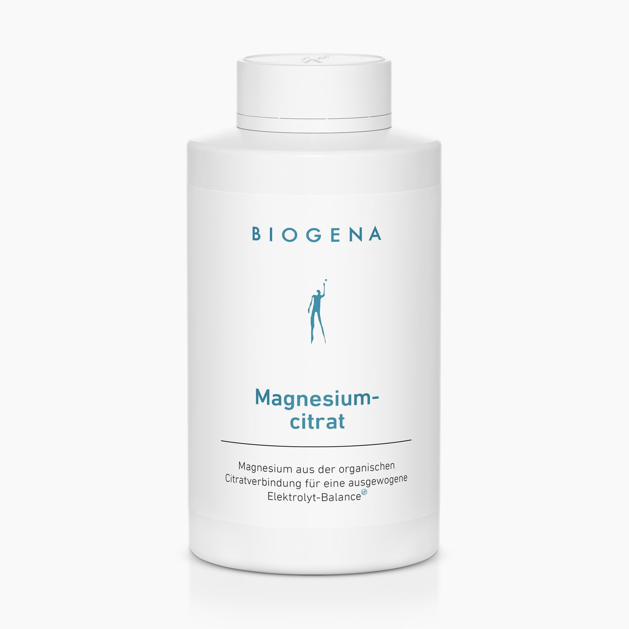 Biogena, Magnesium-citrat, Flasche, weiß, Magnesium aus der organischen Citratverbindung für eine ausgewogene Elektrolyt-Balance®