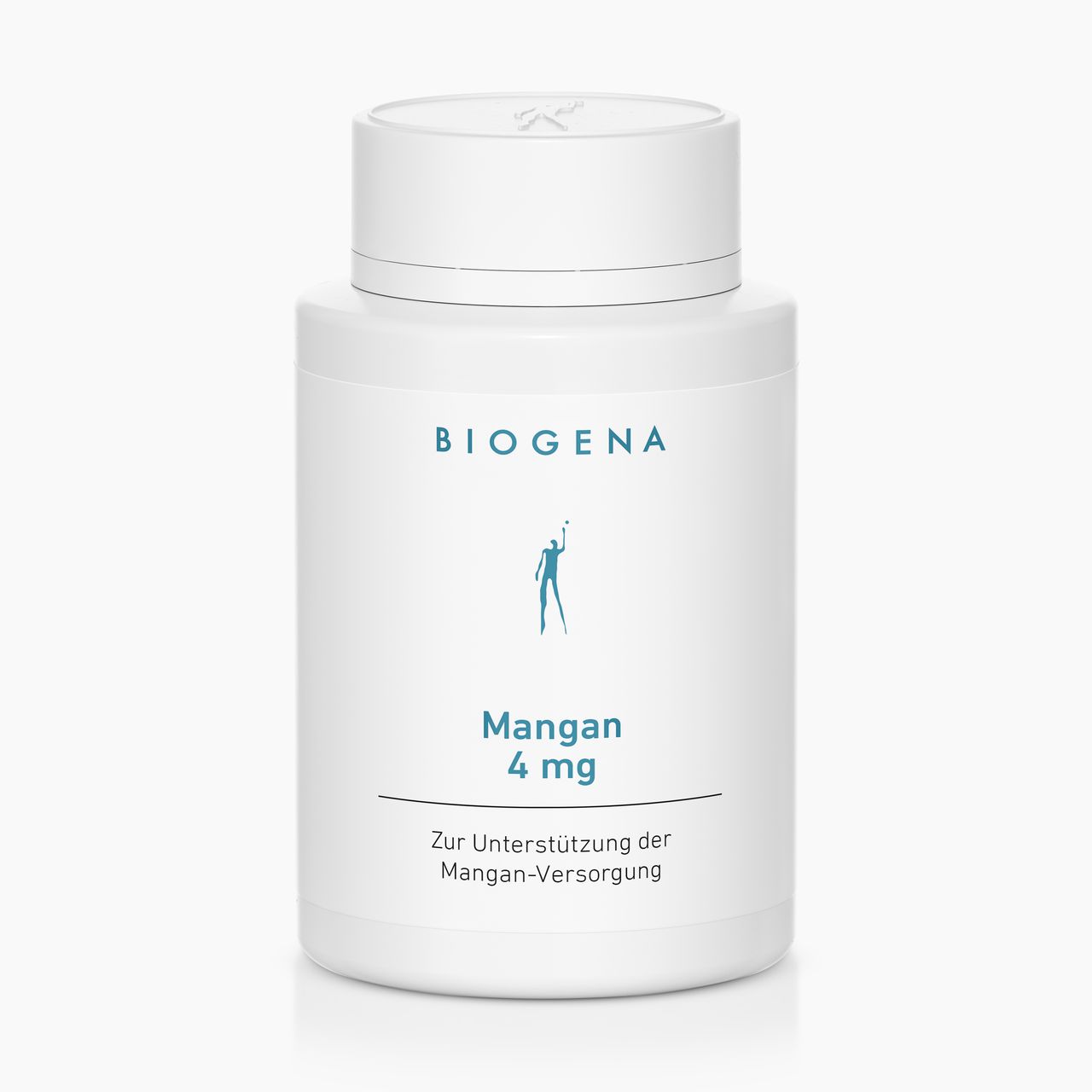 Biogena, Mangan 4 mg, Bottle, white, For supporting manganese supply