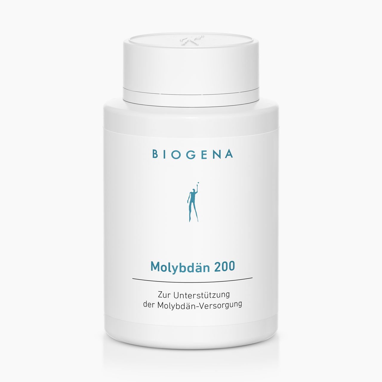Biogena, Molybdän 200, Sticlă, alb, Pentru susținerea aportului de molibden