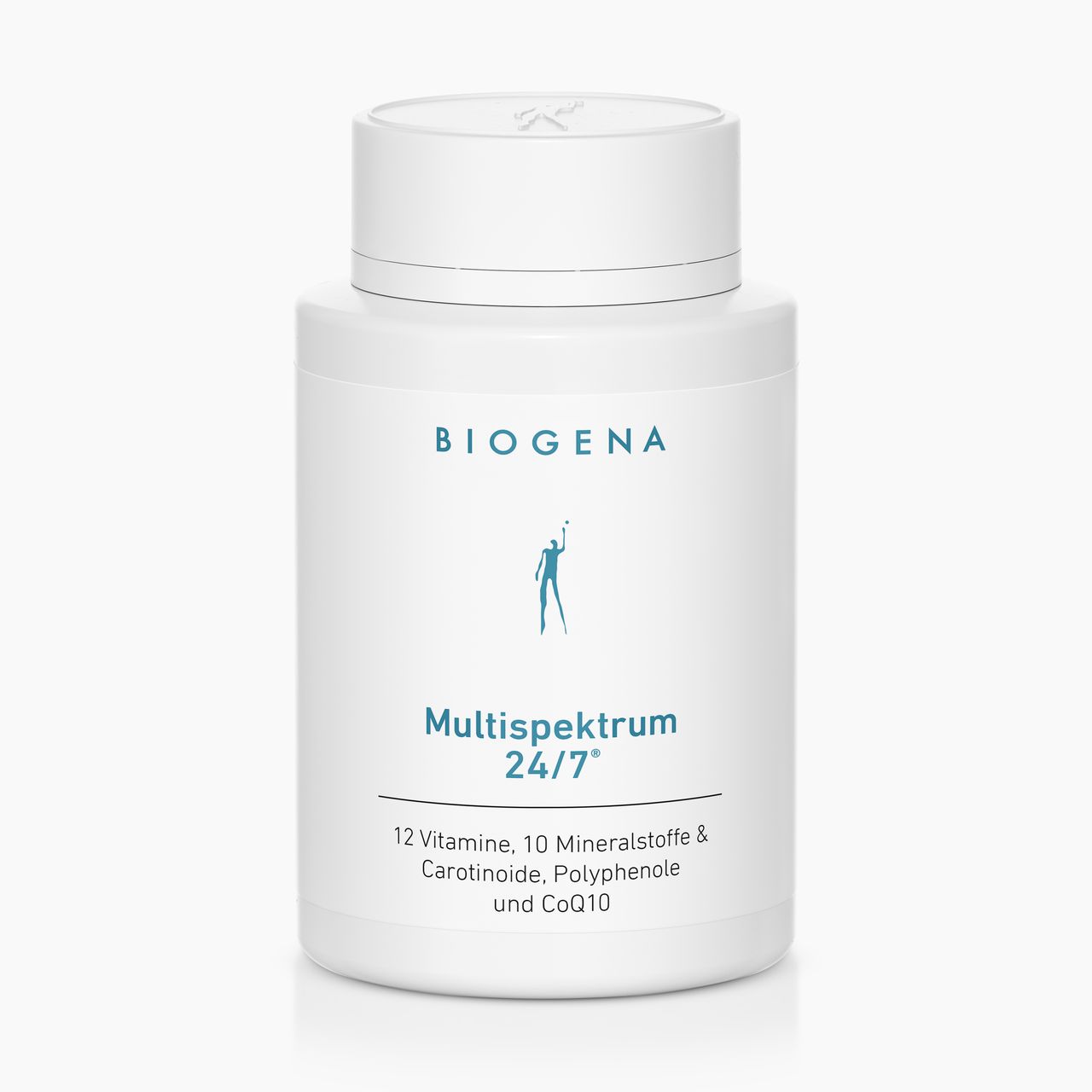 Biogena, Multispektrum 24/7®, Flasche, weiß, 12 Vitamine, 10 Mineralstoffe & Carotinoide, Polyphenole und CoQ10