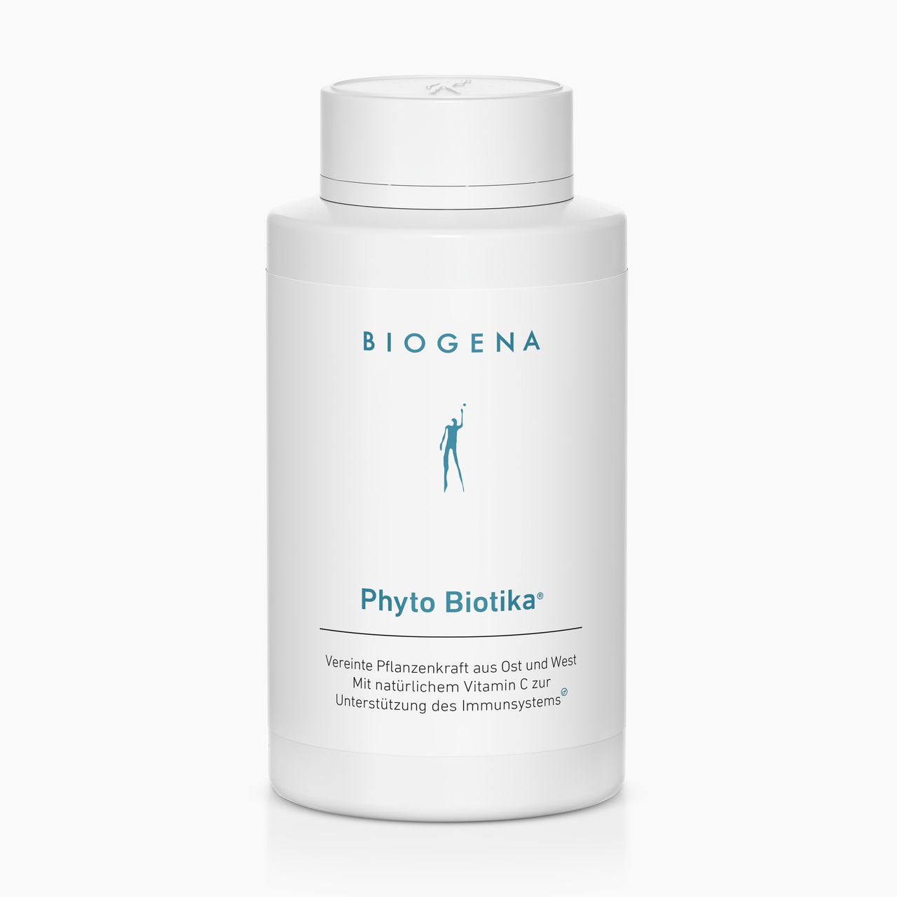 Biogena, Phyto Biotika®, Fľaša, biela, Zjednotená rastlinná sila z Východu a Západu S prírodným vitamínom C na podporu imunitného systému®