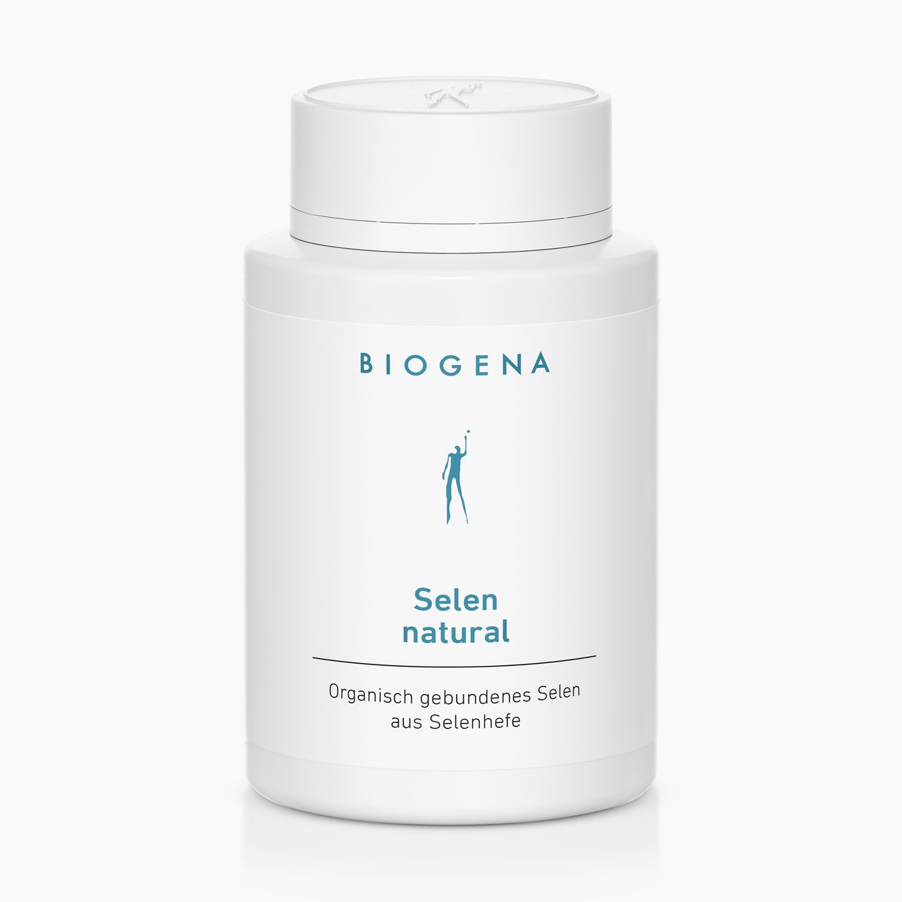 Biogena, Selen natural, Bottiglia, bianco, Selenio legato organicamente da lievito di selenio