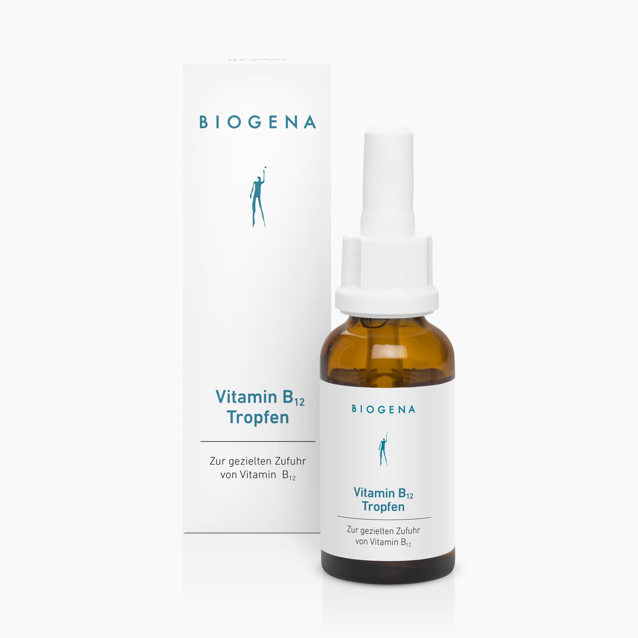Biogena, Vitamin B12 Tropfen, Bouteille, blanc, Pour un apport ciblé en vitamine B12