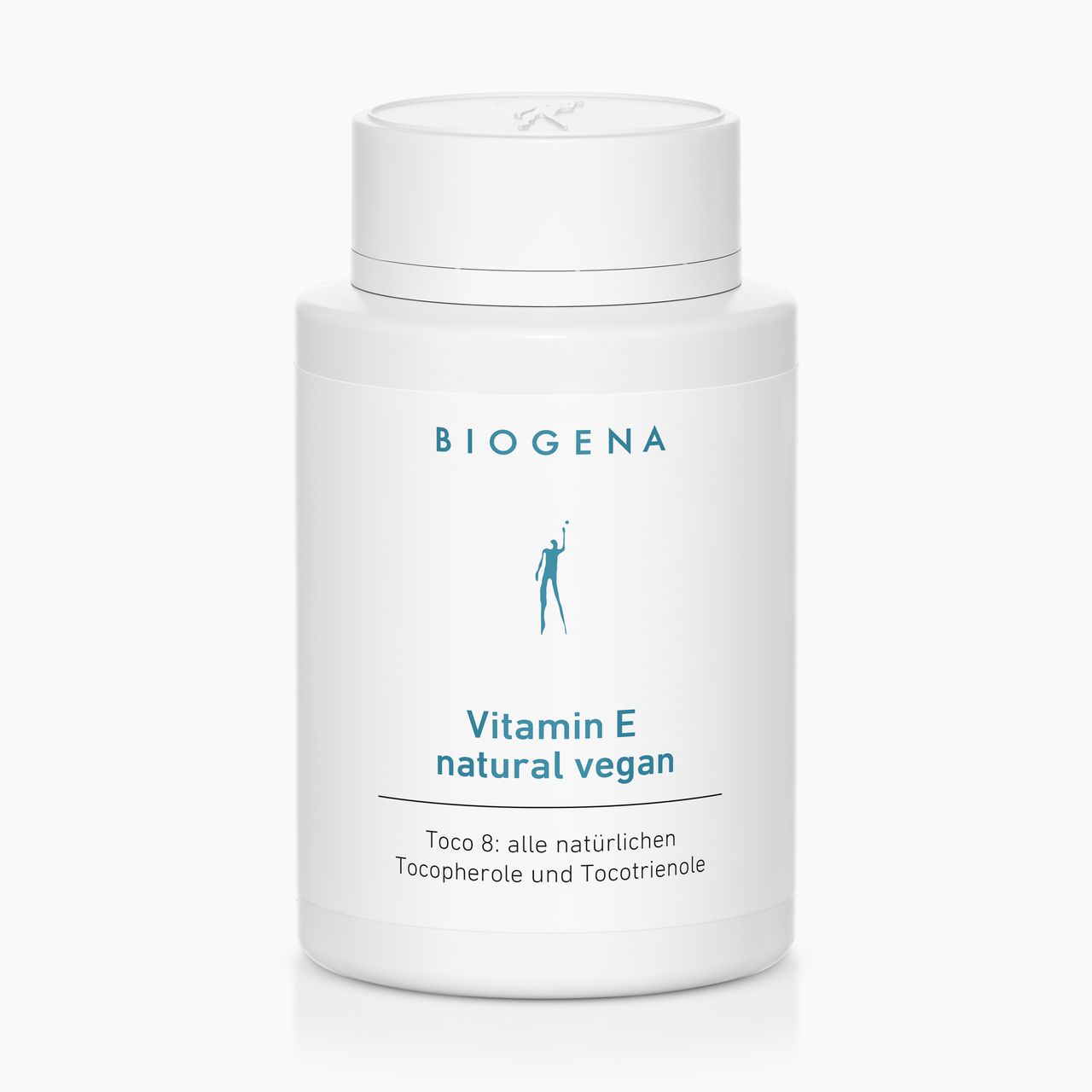 Biogena, Vitamin E natural vegan, Sticlă, alb, Toco 8: toți tocoferolii și tocotrienolii naturali