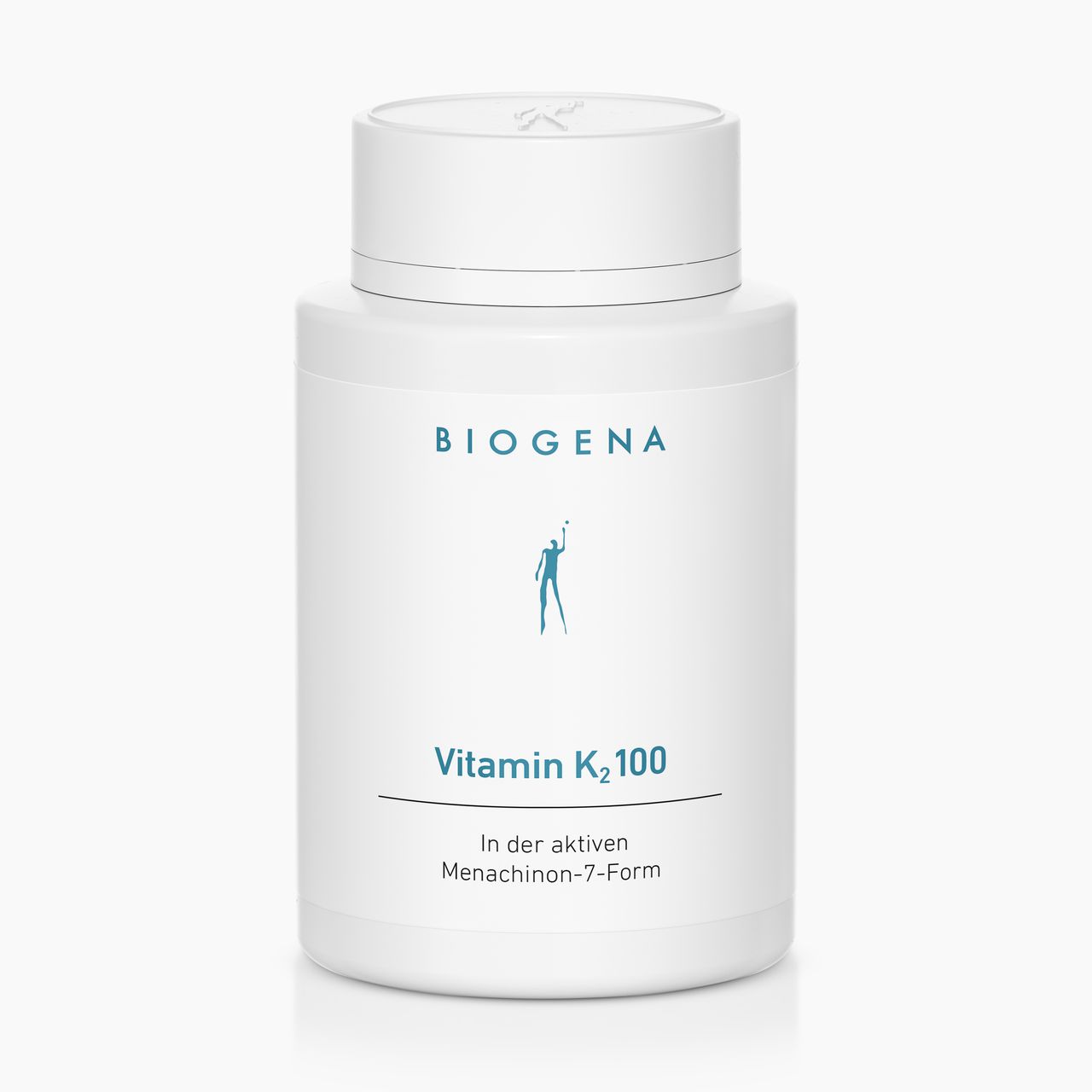 Biogena, Vitamin K₂ 100, Bottiglia, bianco, Nella forma attiva di menachinone-7