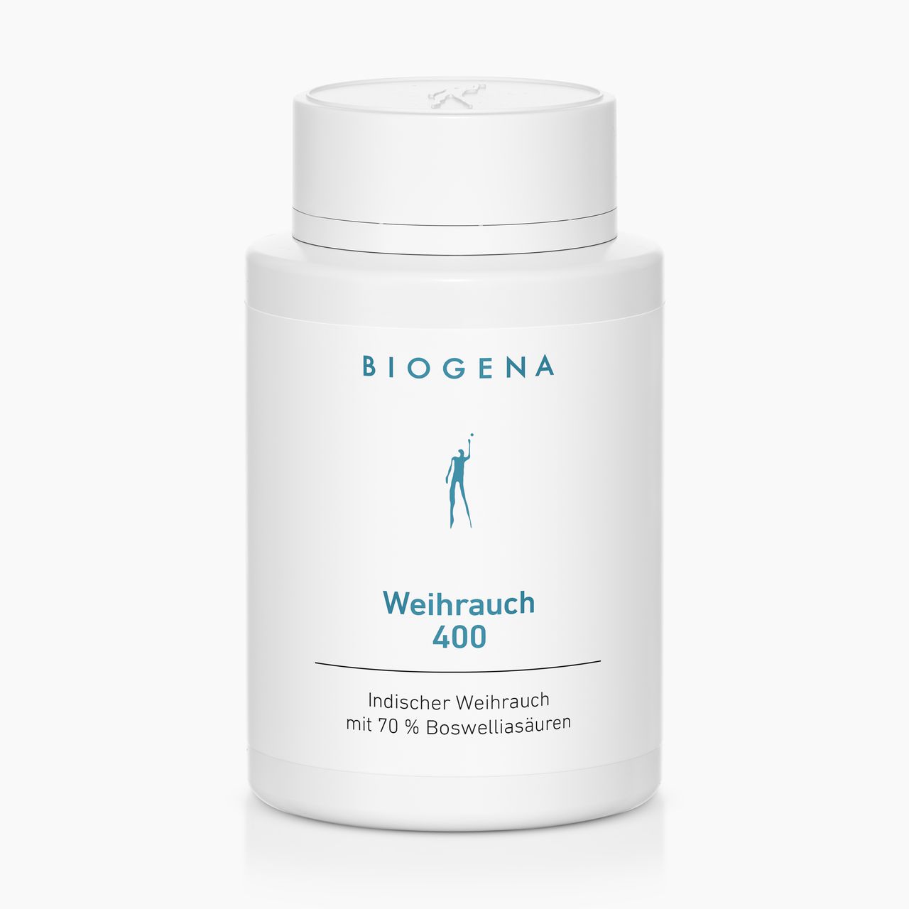 Biogena, Weihrauch 400, Flasche, weiß, Indischer Weihrauch mit 70 % Boswelliasäuren