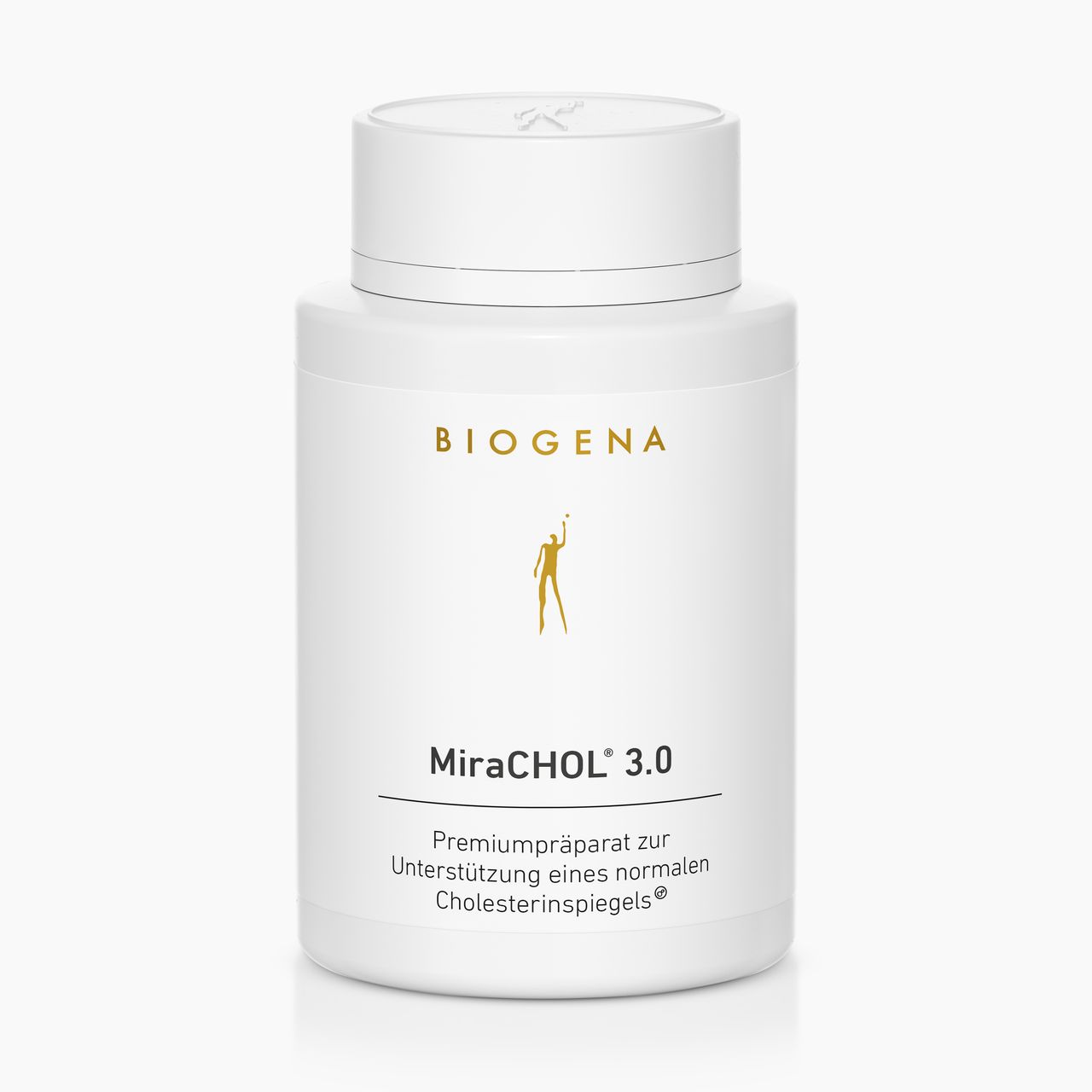 Biogena, MiraCHOL® 3.0, Bouteille, blanc, Préparation premium pour soutenir un taux de cholestérol normal®