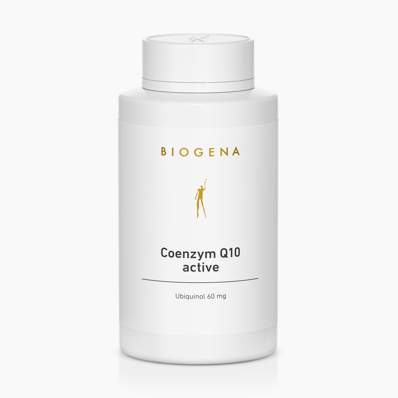 Biogena, Coenzym Q10 active, Boca, bijela, Ubiquinol 60 mg