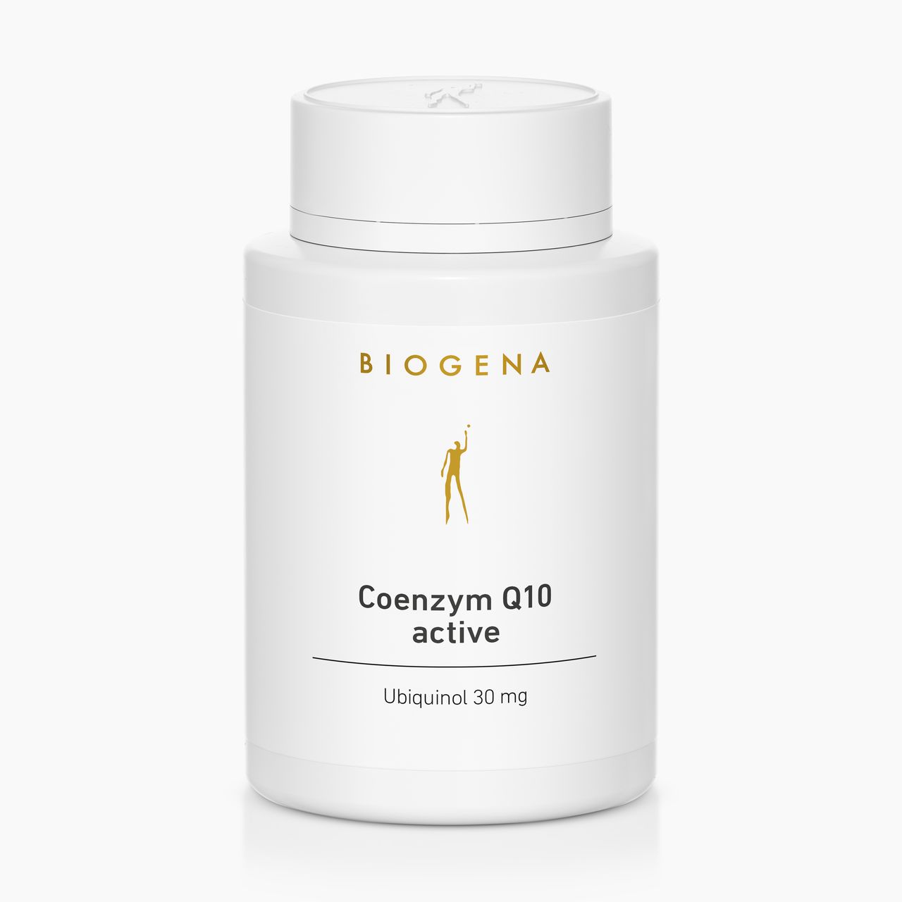 Biogena, Coenzym Q10 active, Flasche, weiß, Ubiquinol 30 mg