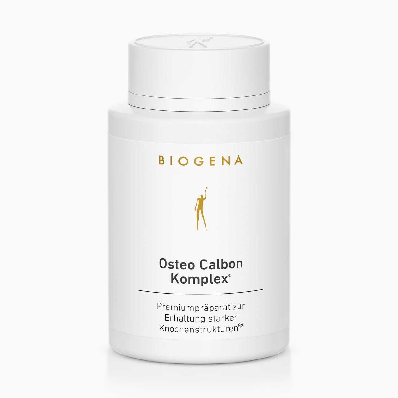 Biogena, Osteo Calbon Komplex®, Bottle, white, Premium preparation for maintaining strong bone structures®