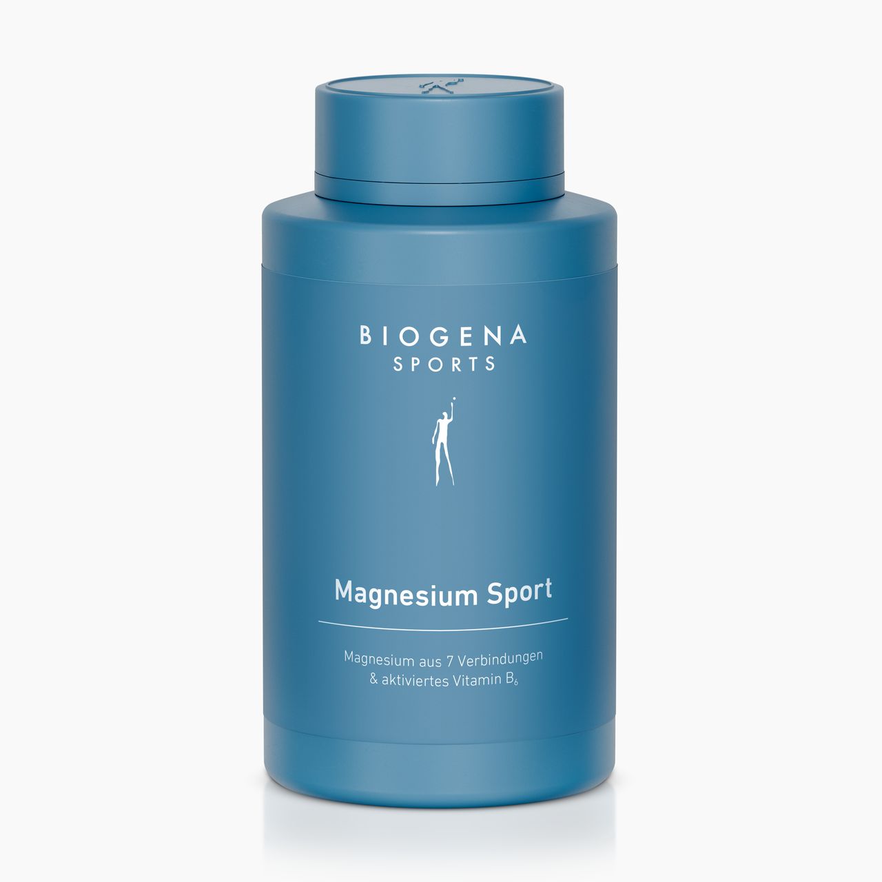 Biogena Sports, Magnesium Sport, Bottle, petrol, Magnesium from 7 compounds & activated vitamin B6