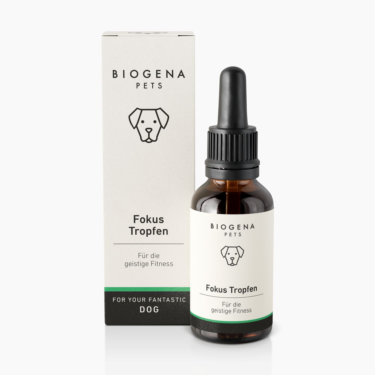 Biogena, Fokus Tropfen, Flasche, weiß, Für die geistige Fitness
