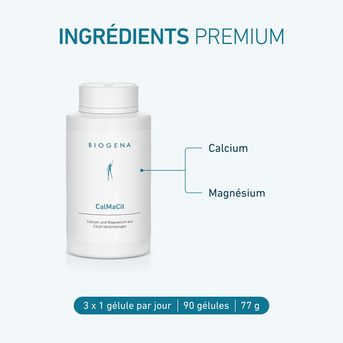 CalMaCit - Citrate de calcium et de magnésium