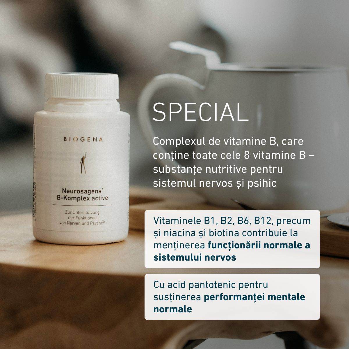 Neurosagena® Complex de vitamina B activ Gold