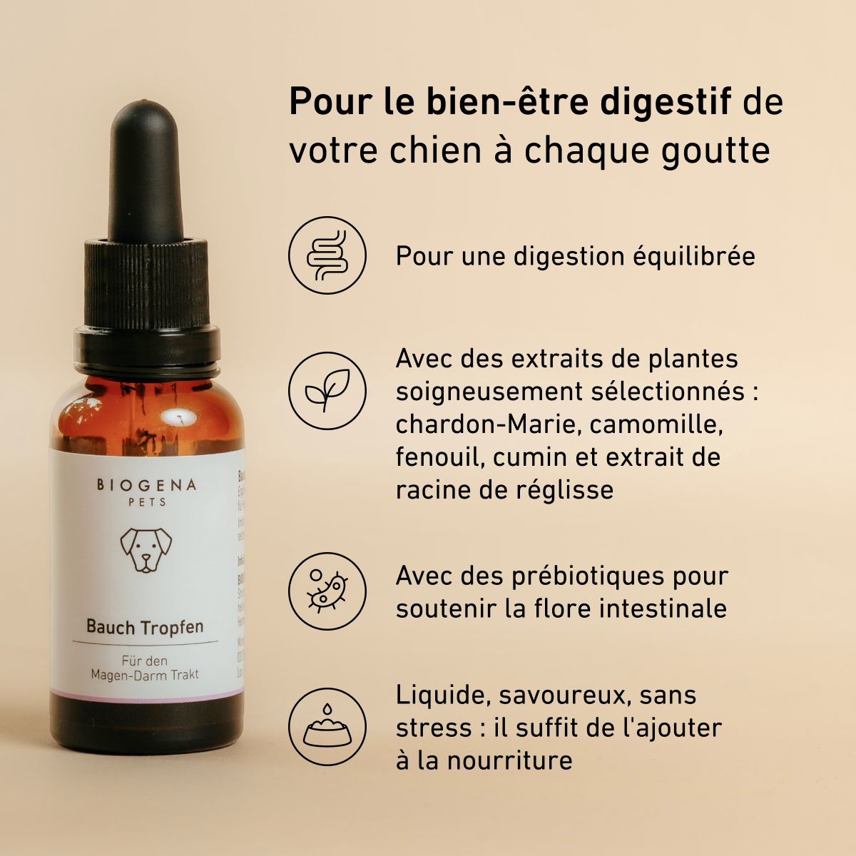 Gouttes digestives