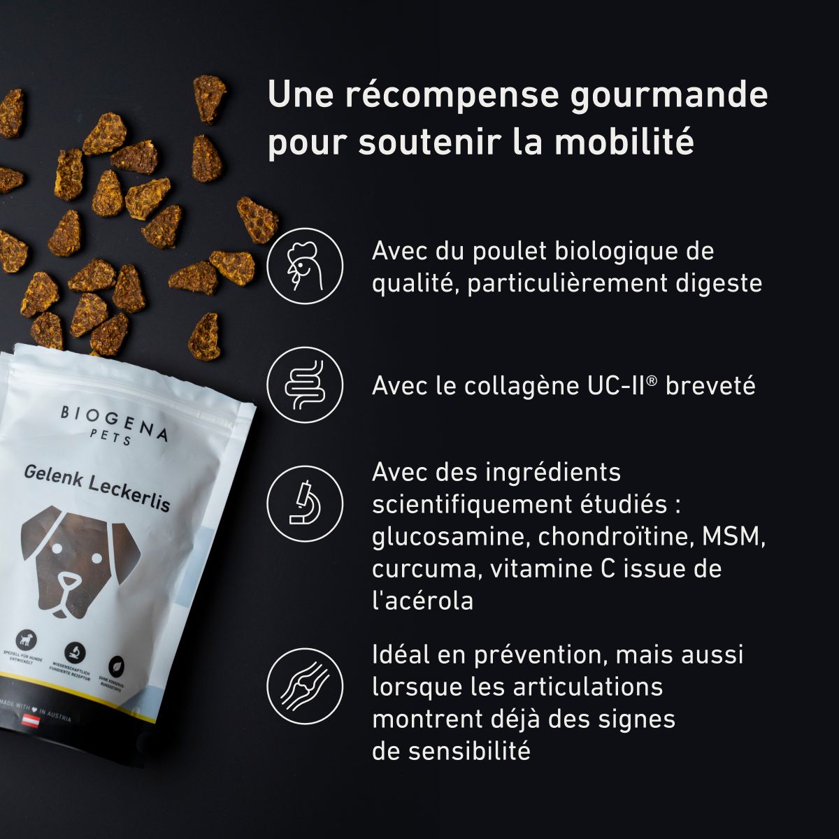 Friandises pour les articulations