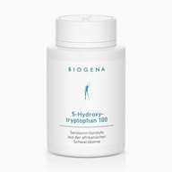 Biogena, 5-Hydroxy-tryptophan 100, Bottle, white, Serotonin precursor from the African black bean