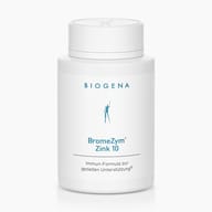 Biogena, BromeZym® Zink 10, Bottle, white, Immune formula for targeted support®