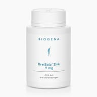 Biogena, DreiSalz® Zink 9 mg, Flasche, weiß, Zink aus drei Verbindungen