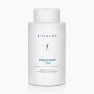 Biogena, Magnesium 150, Bouteille, blanc, Magnésium provenant de quatre composés différents