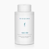Biogena, NAC 350, Bottle, white, L-cysteine in the stabilised form (N-acetyl-L-cysteine)
