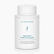 Biogena, NutrIfem P-M-S Formula®, Bottle, white, Premium preparation for the hormonal balance of women®