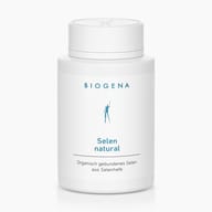 Biogena, Selen natural, Bottiglia, bianco, Selenio legato organicamente da lievito di selenio
