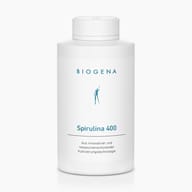 Biogena, Spirulina 400, Bottle, white, From innovative and resource-conserving cultivation technology