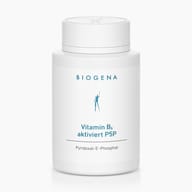 Biogena, Vitamin B₆ aktiviert P5P, Flasche, weiß, Pyridoxal-5’-Phosphat