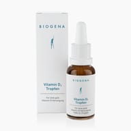 Biogena, Vitamin D₃ Tropfen, Flasche, weiß, Für eine gute Vitamin-D-Versorgung 1000 I.E./Tropfen