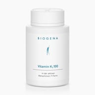 Biogena, Vitamin K₂ 100, Bottiglia, bianco, Nella forma attiva di menachinone-7