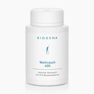 Biogena, Weihrauch 400, Flasche, weiß, Indischer Weihrauch mit 70 % Boswelliasäuren