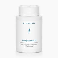 Biogena, Zinkpicolinat 15, Botella, blanco, Zinc de picolinato de zinc bien biodisponible