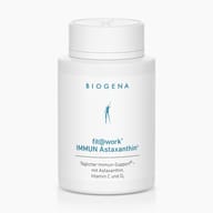 Biogena, fit@work® IMMUN Astaxanthin®, Bottle, white, Daily immune support® – with astaxanthin, vitamin C and D3