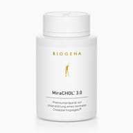 Biogena, MiraCHOL® 3.0, Bouteille, blanc, Préparation premium pour soutenir un taux de cholestérol normal®