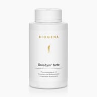 Biogena, DoloZym® forte, Flasche, weiß, Premiumpräparat mit Enzymen und Bioflavonoiden in spezieller Kombination